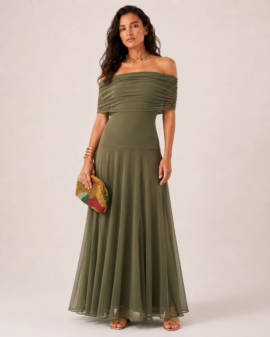 Carla - Simple, elegant maxi dress