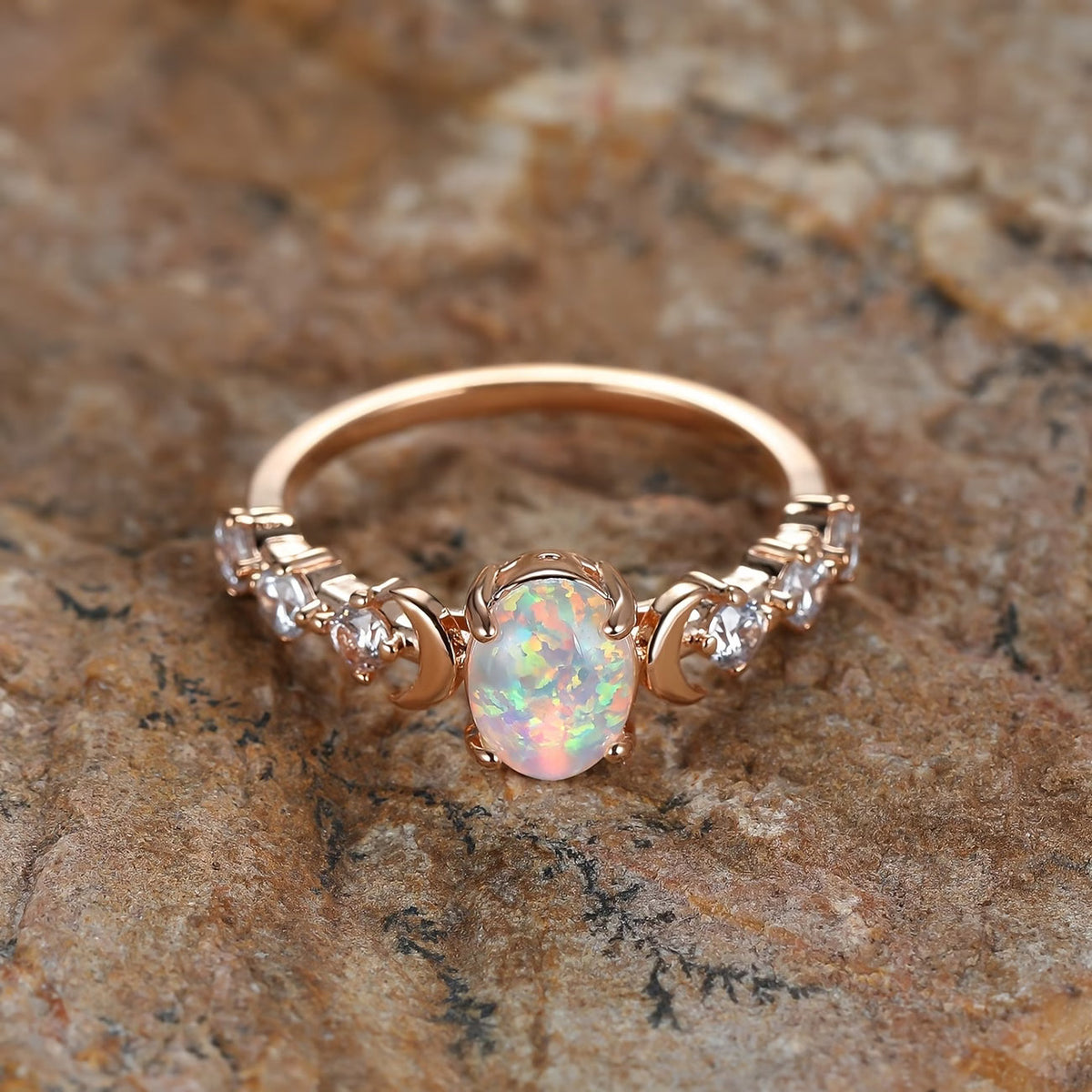 Cesárea - Anillo de Oro Rosa