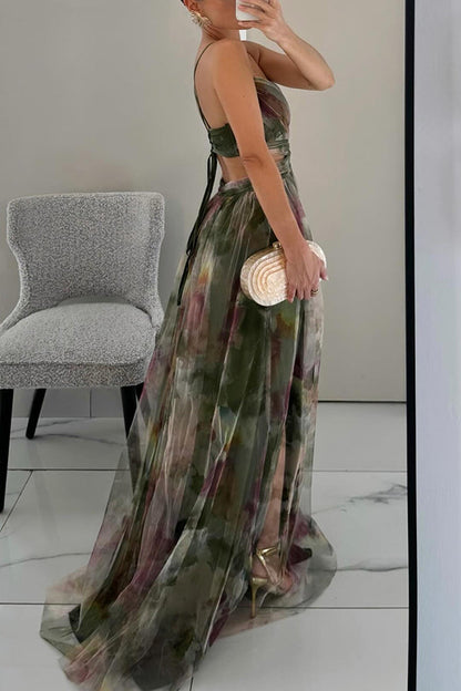 Gisela - Vestido Maxi de Chifón