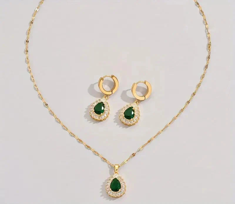 Bárbara - Set de Joyas Rheya Lysandelle | Dorado