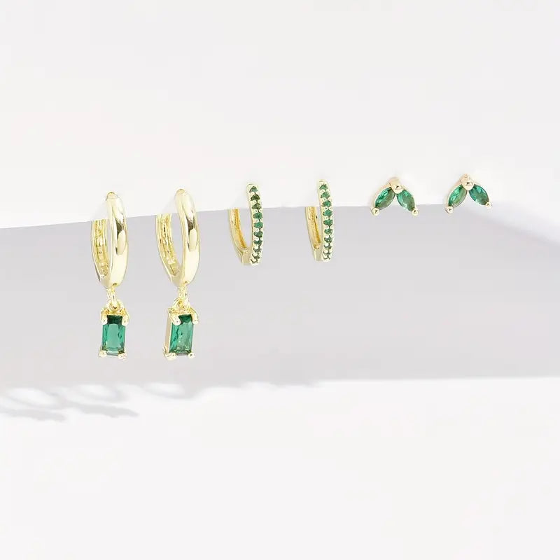 Rut - Set de Pendientes Fiorenza Viridelle | Dorado