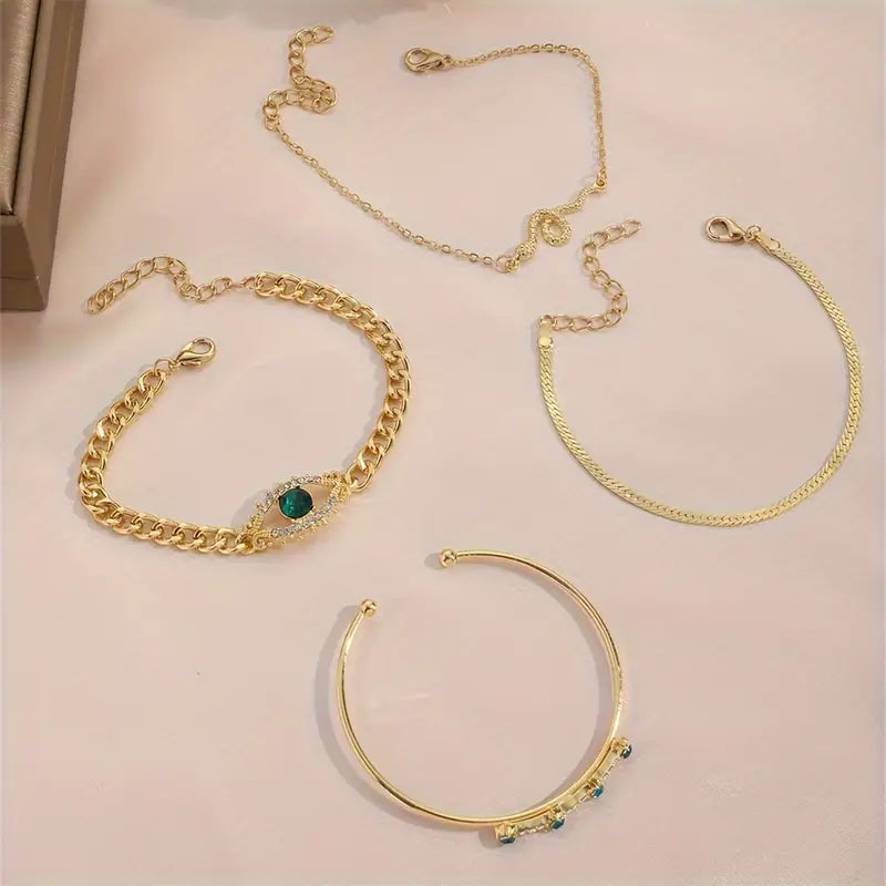 Paula - Set de Pulseras Serpina Veyra | Dorado