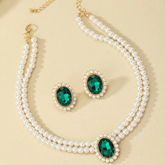 Tatiana - Set de Joyas Evelina Marchand | Dorado