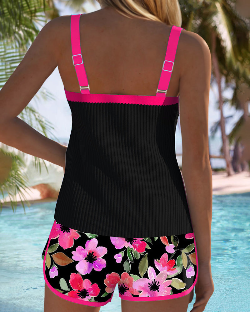 Aitana - Conjunto Tankini Elegante de Dos Piezas