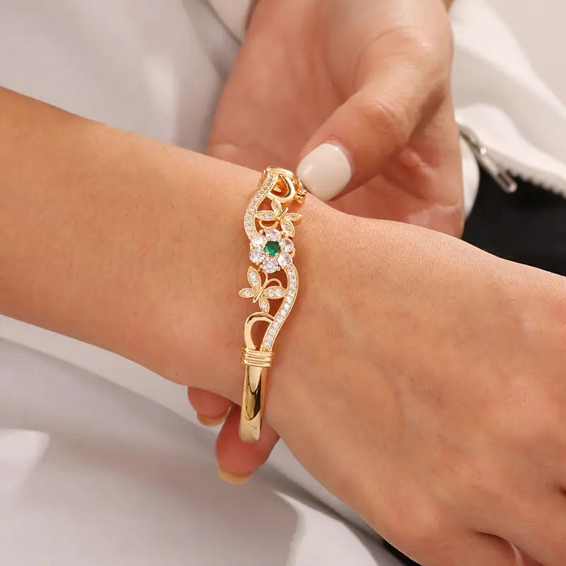Nuria - Pulsera Isla Beaumont | Dorado
