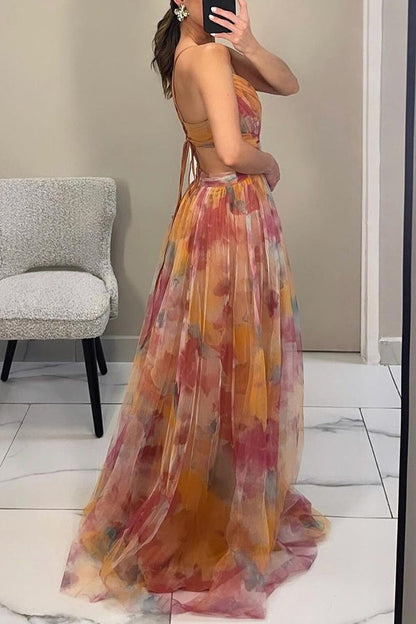 Gisela - Vestido Maxi de Chifón