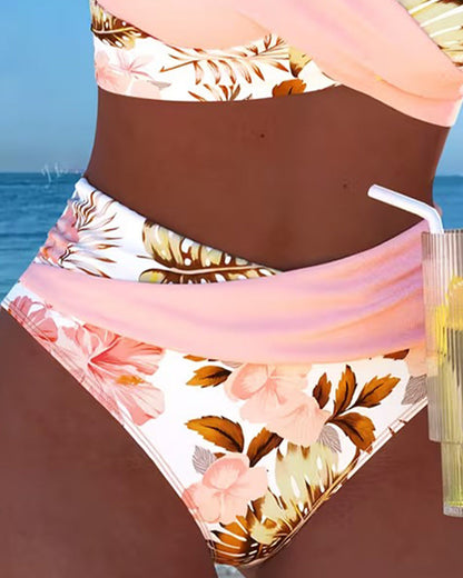 Jimena - Bikini Floral a Contraste