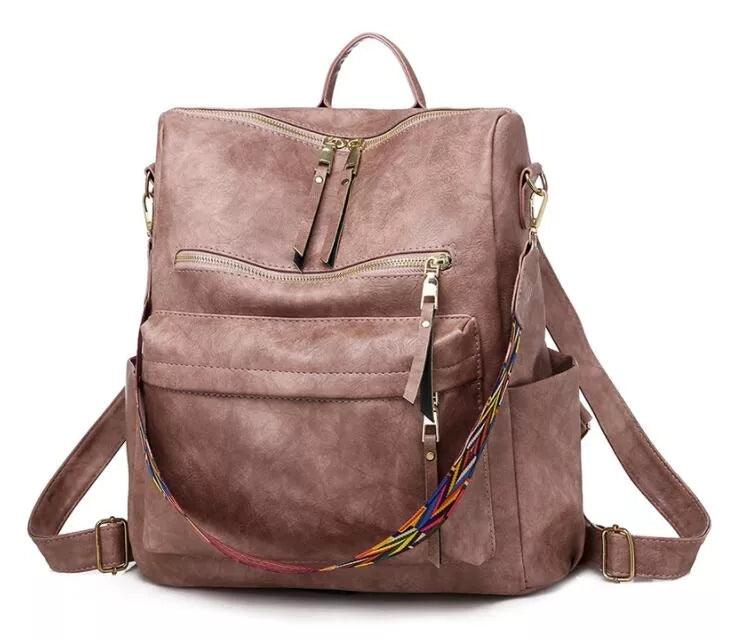Camila - Mochila de Cuero a la Moda