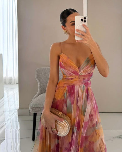 Gisela - Vestido Maxi de Chifón