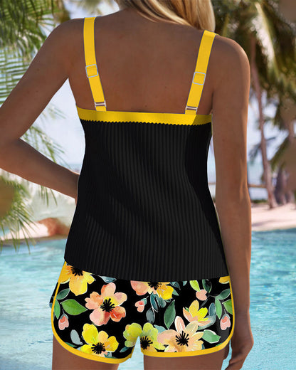 Aitana - Conjunto Tankini Elegante de Dos Piezas