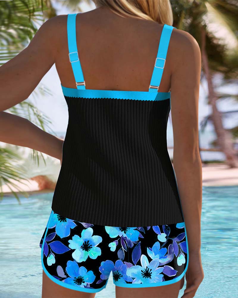 Aitana - Conjunto Tankini Elegante de Dos Piezas