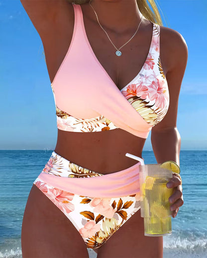 Jimena - Bikini Floral a Contraste