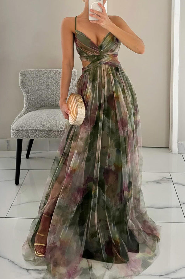 Gisela - Vestido Maxi de Chifón