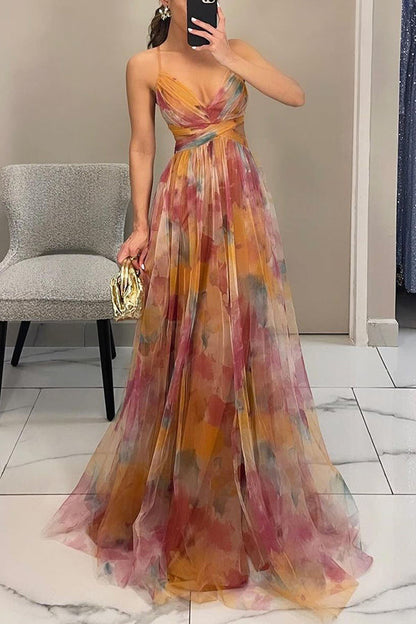 Gisela - Vestido Maxi de Chifón