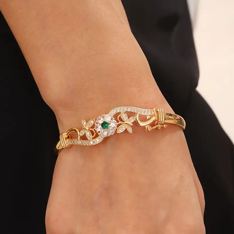 Nuria - Pulsera Isla Beaumont | Dorado