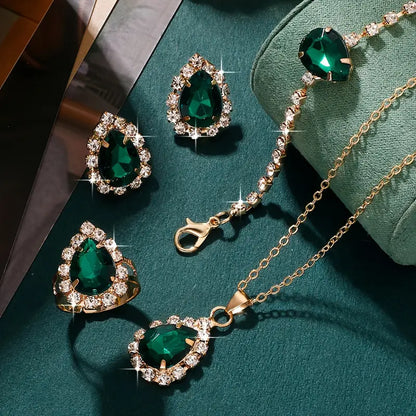 Dalila - Set de Joyas Elisandre Vermont | Dorado