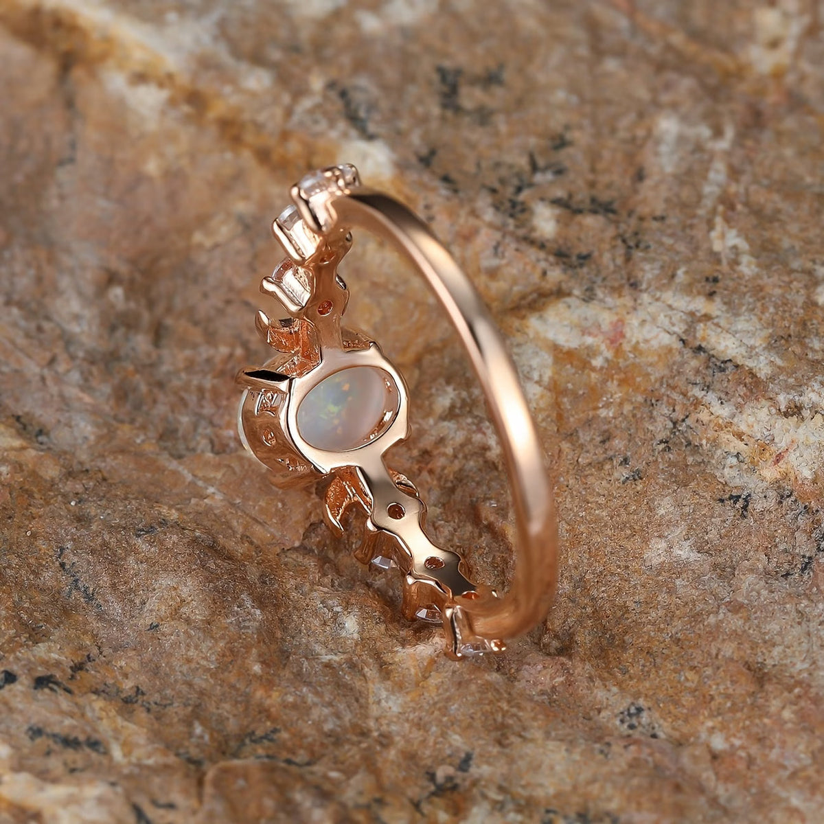 Cesárea - Anillo de Oro Rosa