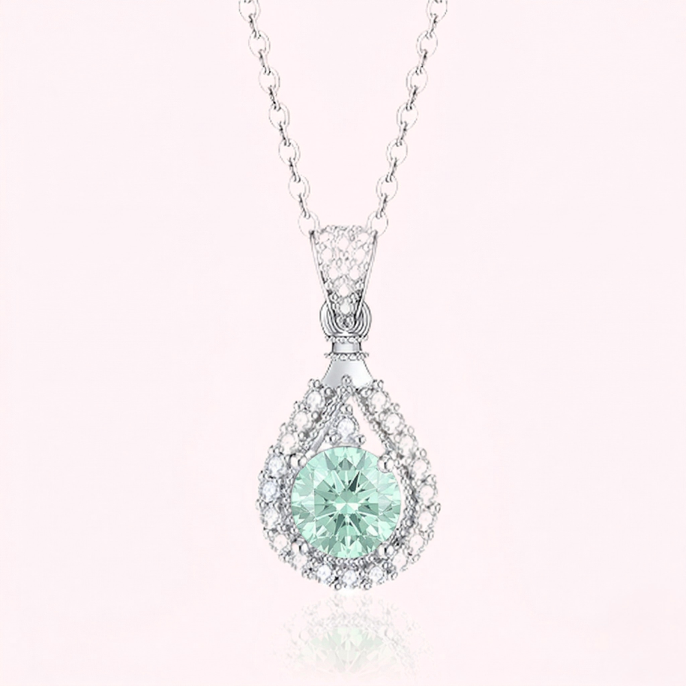 Dafne - Collar Alindra Voselle | Oro Blanco