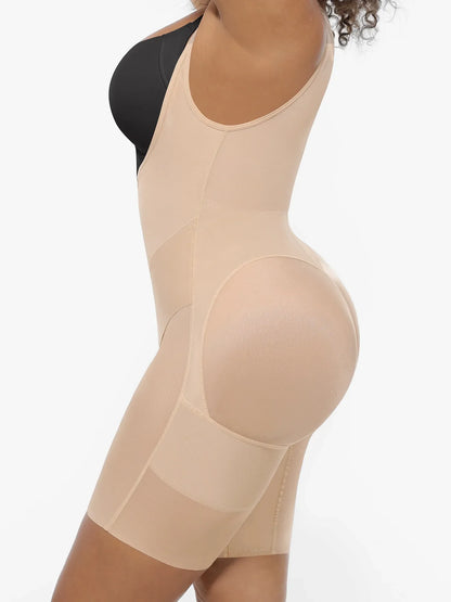 Body Moldeador en U con Control de Abdomen y Realce de Glúteos