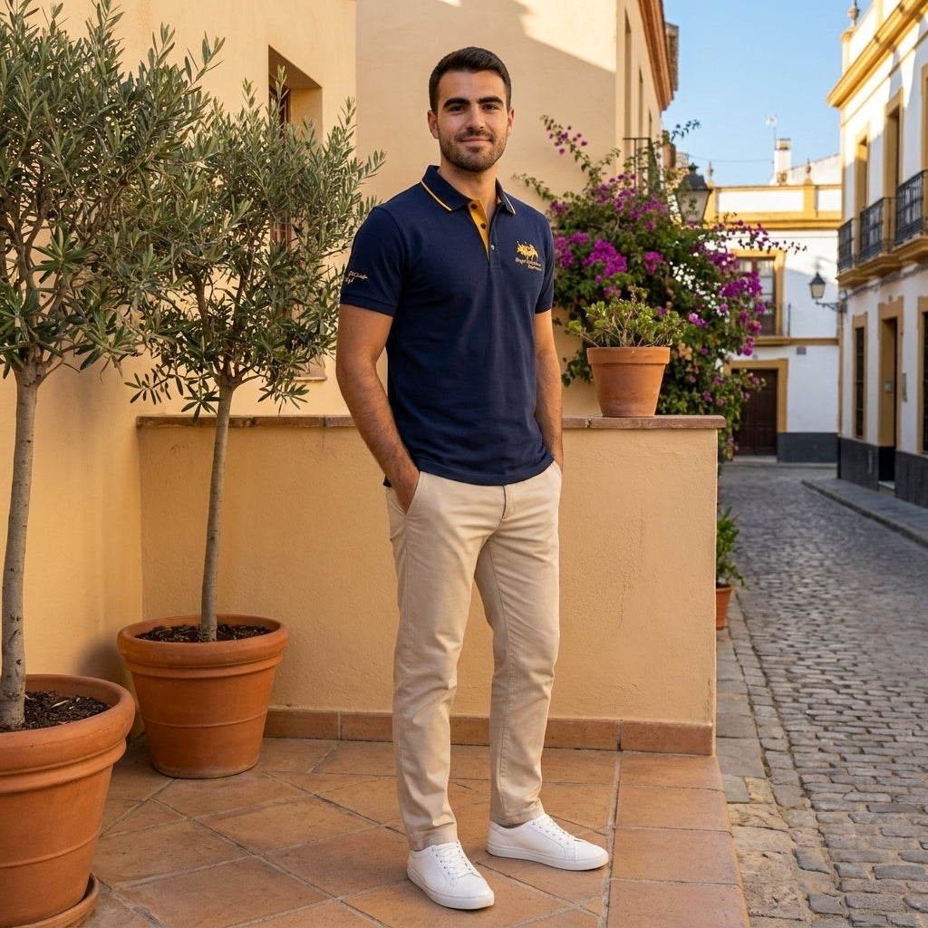 Carlos - Polo de Hombre Cómodo y Atemporal