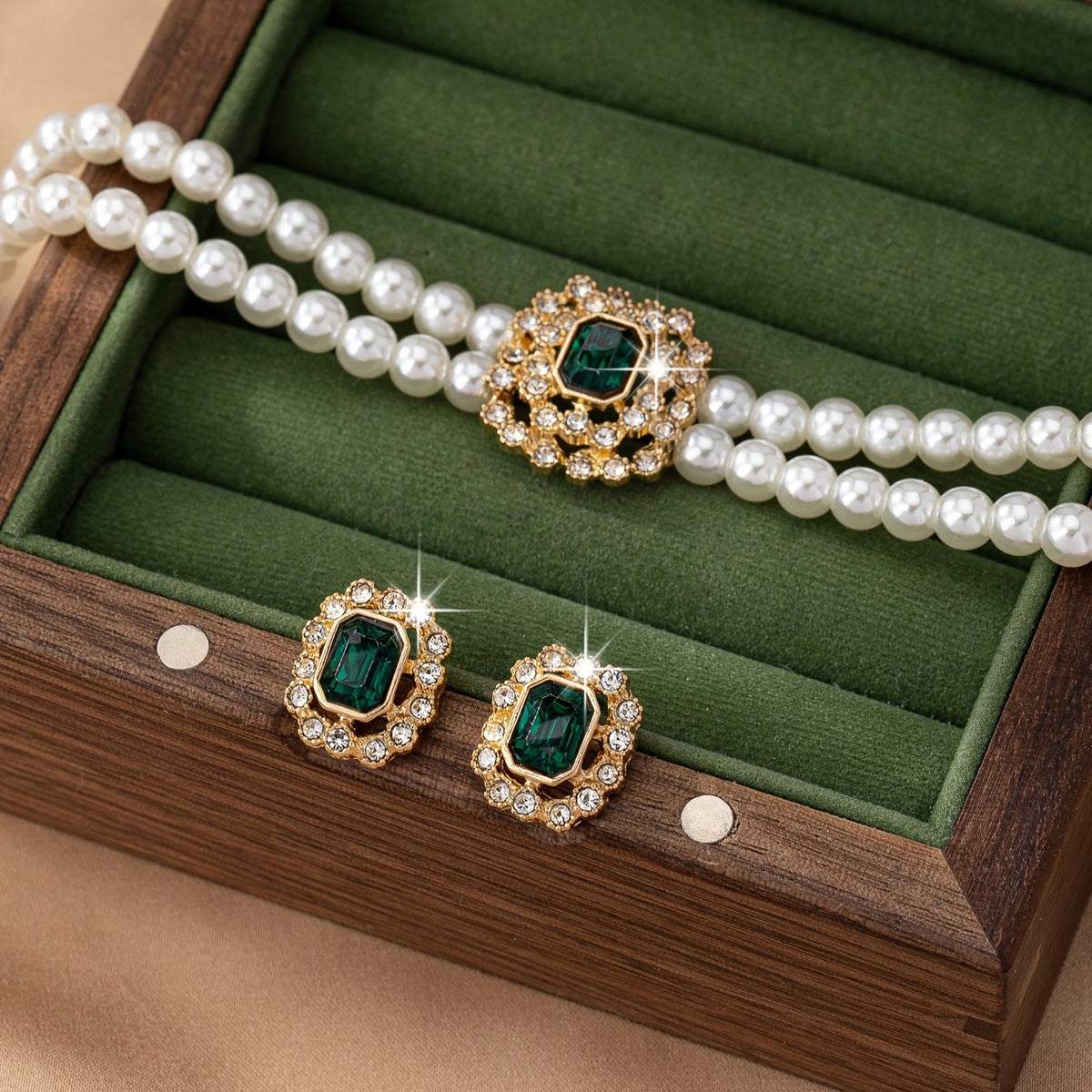 Helena - Set de Joyas Tamsin Verdalle | Dorado