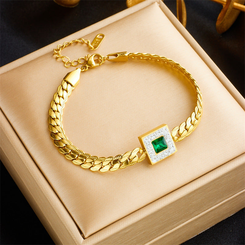 Cristina - Pulsera Tirena Valeure | Dorado