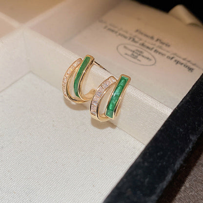 Lola - Pendientes Chloé Feuillage | Dorado