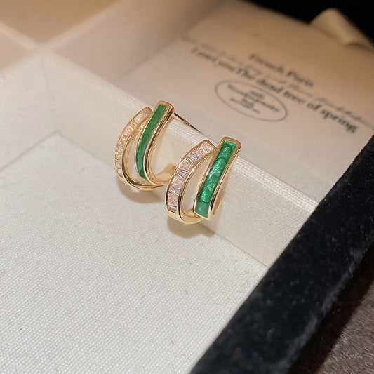 Lola - Pendientes Chloé Feuillage | Dorado