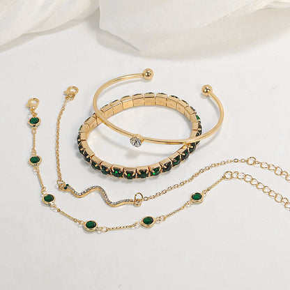 Alejandra - Set de Pulseras Sorina Feldwyn | Dorado