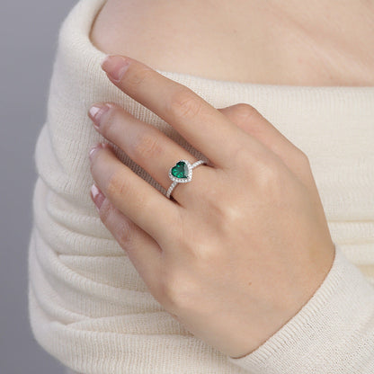 Mónica - Anillo Delara Virenza | Oro Blanco