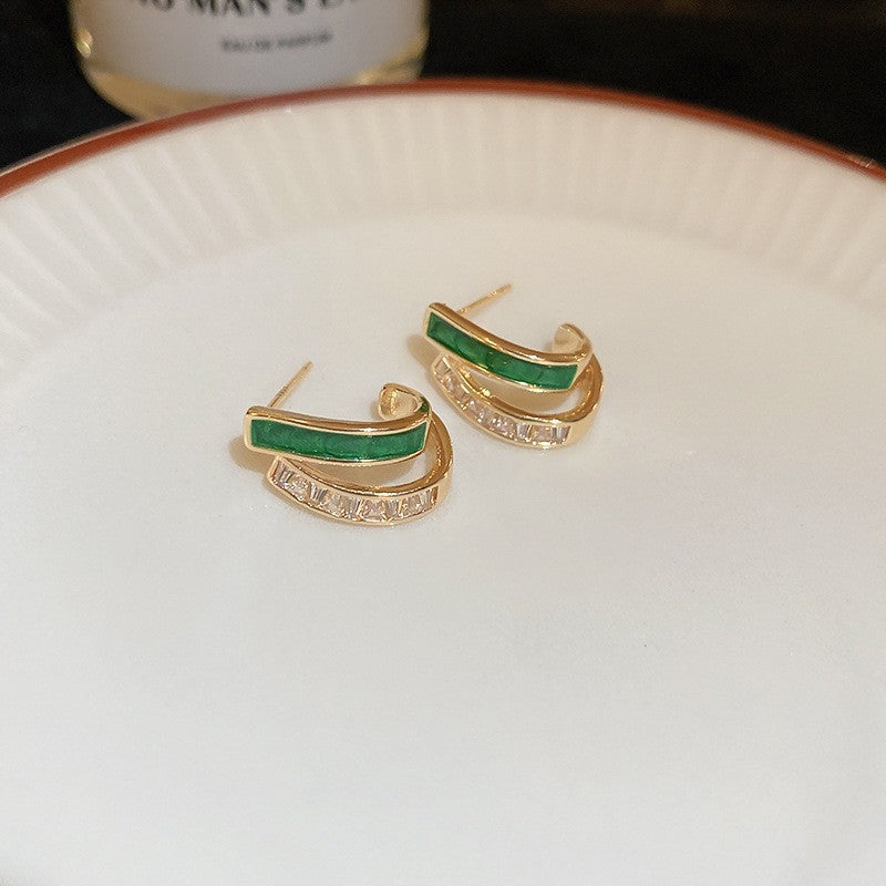 Lola - Pendientes Chloé Feuillage | Dorado