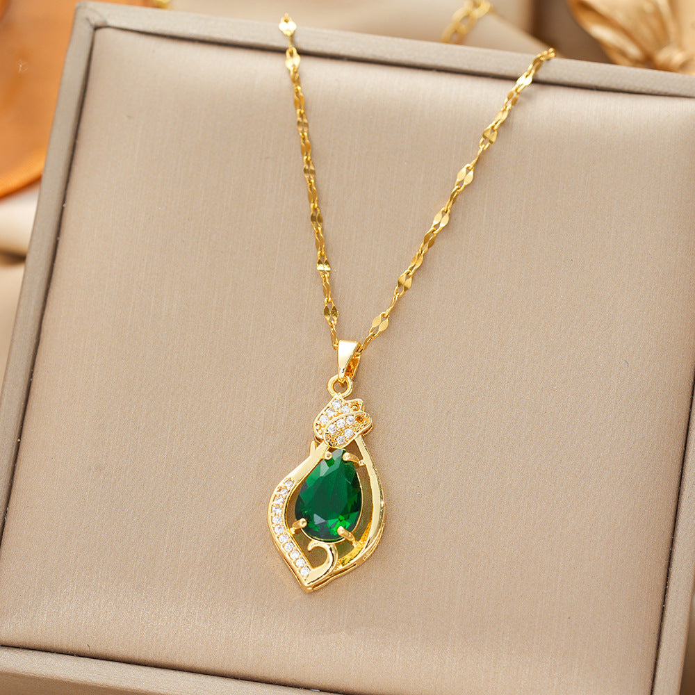 Patricia - Collar Liana Moretti | Dorado