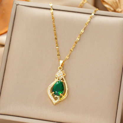 Patricia - Collar Liana Moretti | Dorado