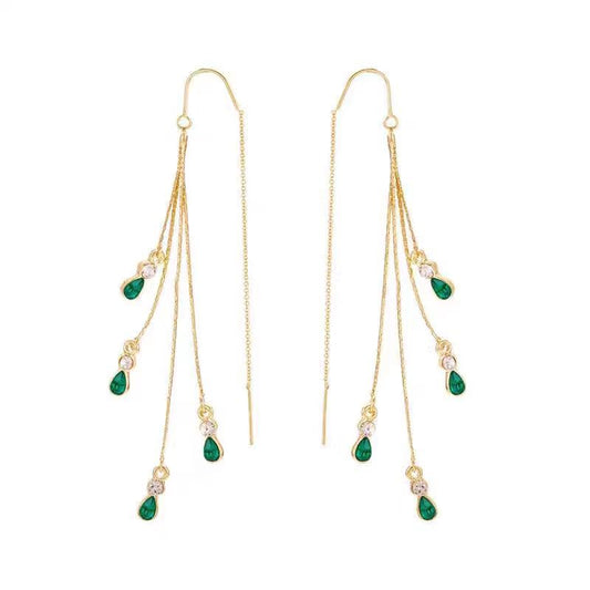 Diana - Pendientes de Borla Calista Moreau | Dorado