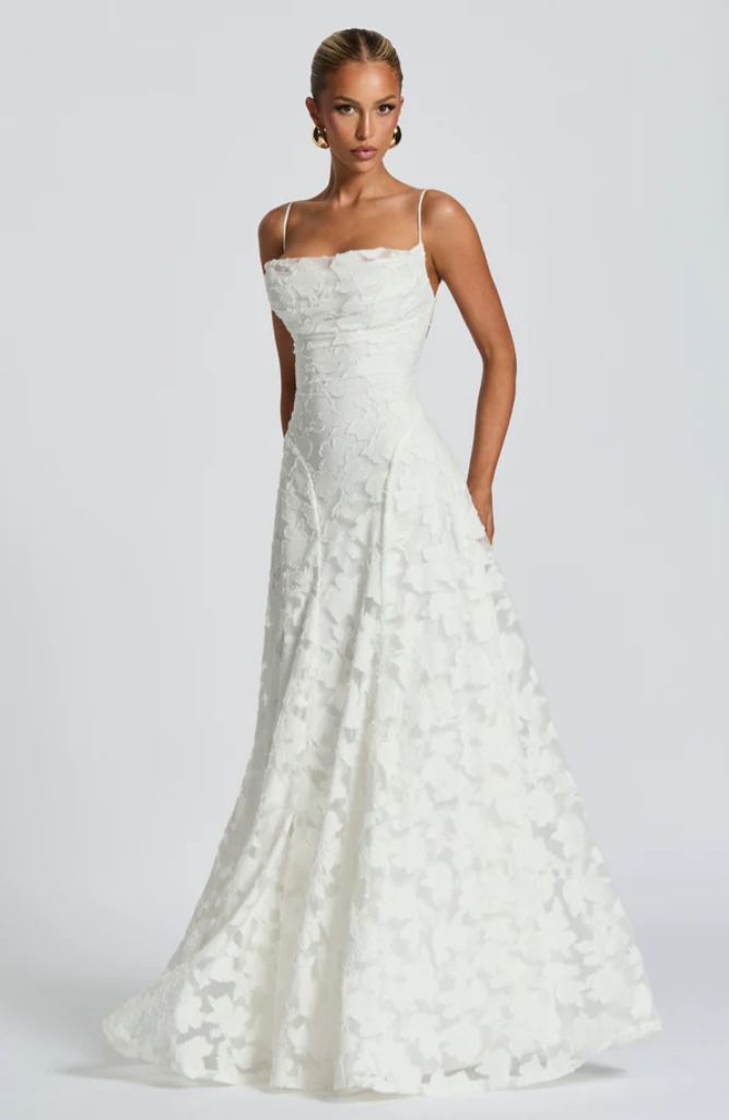 Sofía - Vestido Maxi Elegante de Encaje