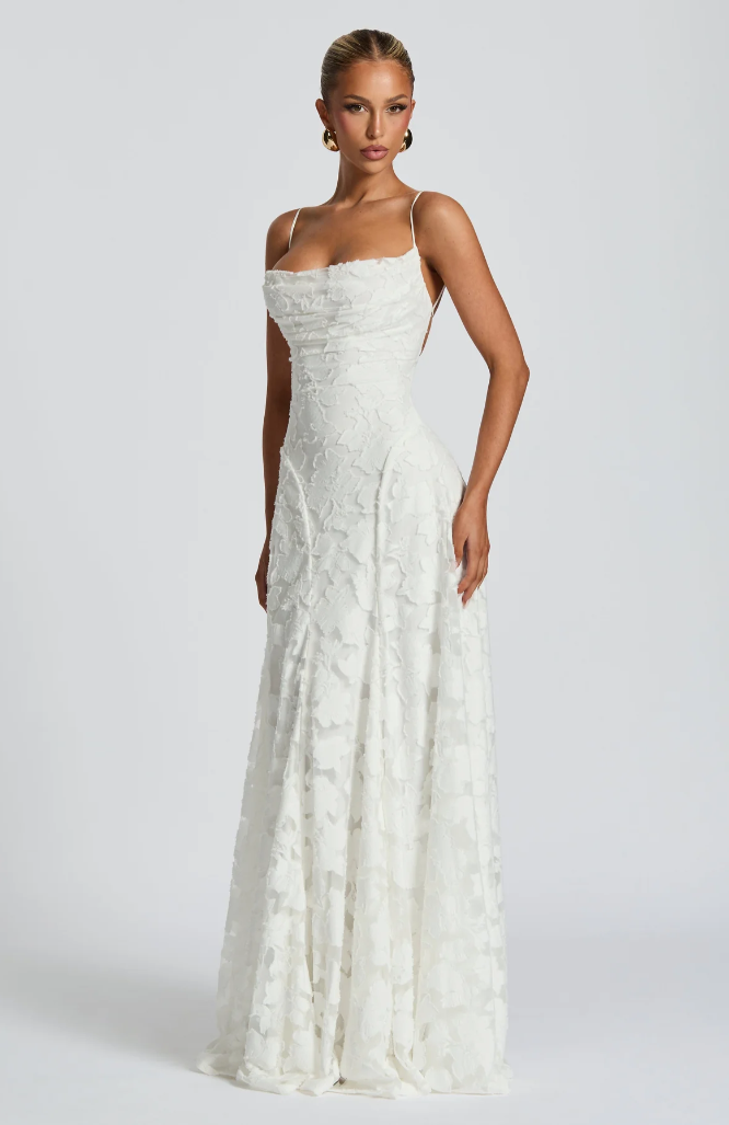 Sofía - Vestido Maxi Elegante de Encaje