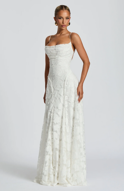 Sofía - Vestido Maxi Elegante de Encaje