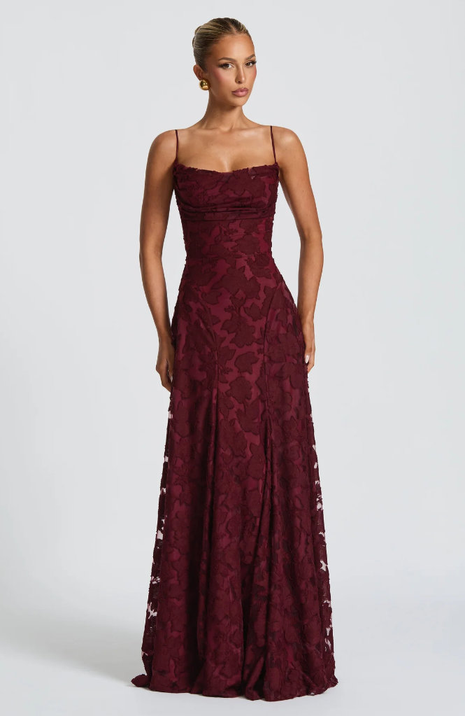 Sofía - Vestido Maxi Elegante de Encaje