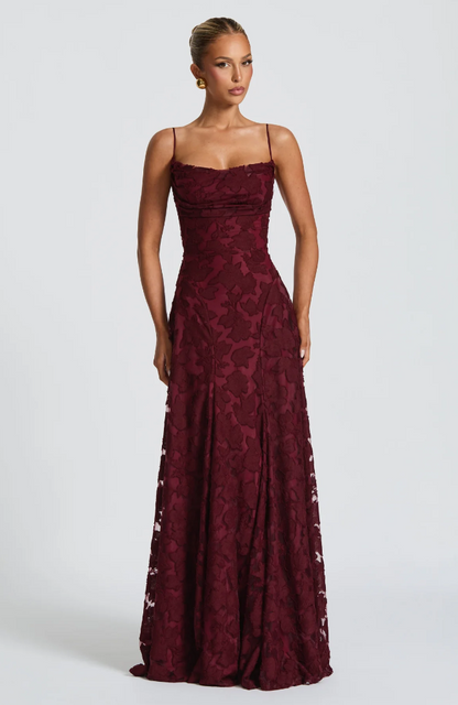 Sofía - Vestido Maxi Elegante de Encaje