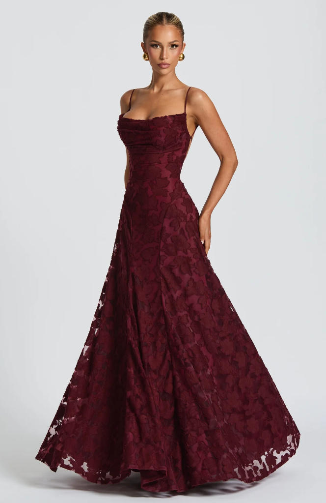 Sofía - Vestido Maxi Elegante de Encaje