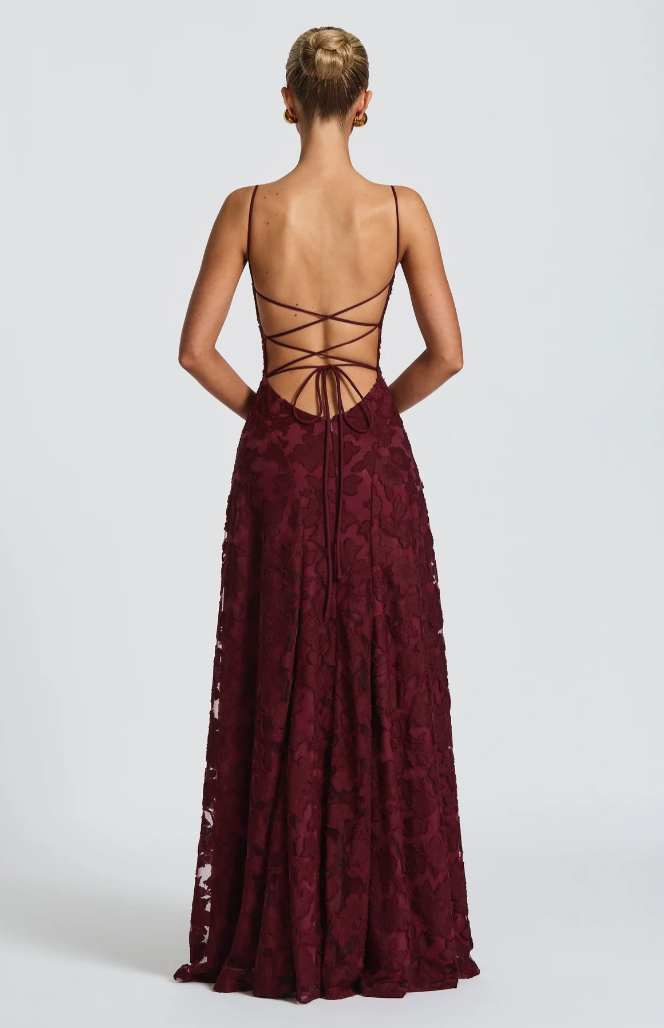 Sofía - Vestido Maxi Elegante de Encaje