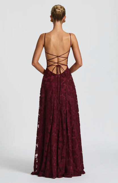 Sofía - Vestido Maxi Elegante de Encaje