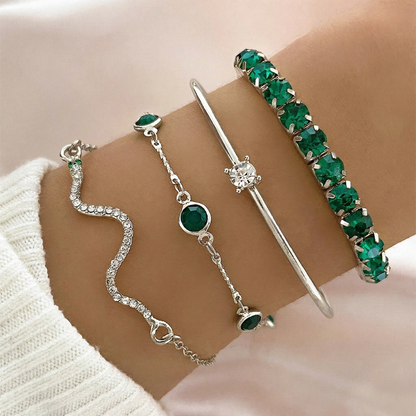Alejandra - Set de Pulseras Sorina Feldwyn | Dorado