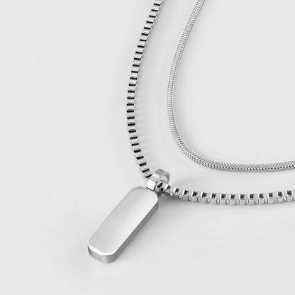 Miguel - Dúo de Collares con Colgantes Minimalistas