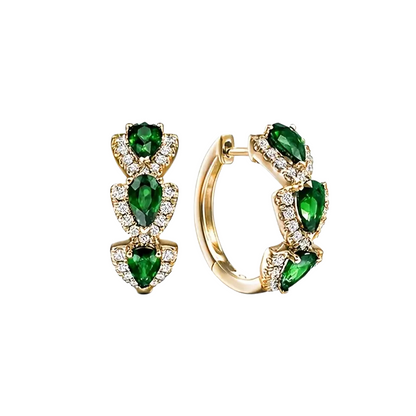 Alicia - Pendientes Sylvarra Jadelisse | Dorado