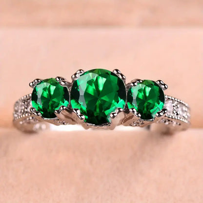 Ofelia - Anillo Serilda Wynloren | Oro Blanco