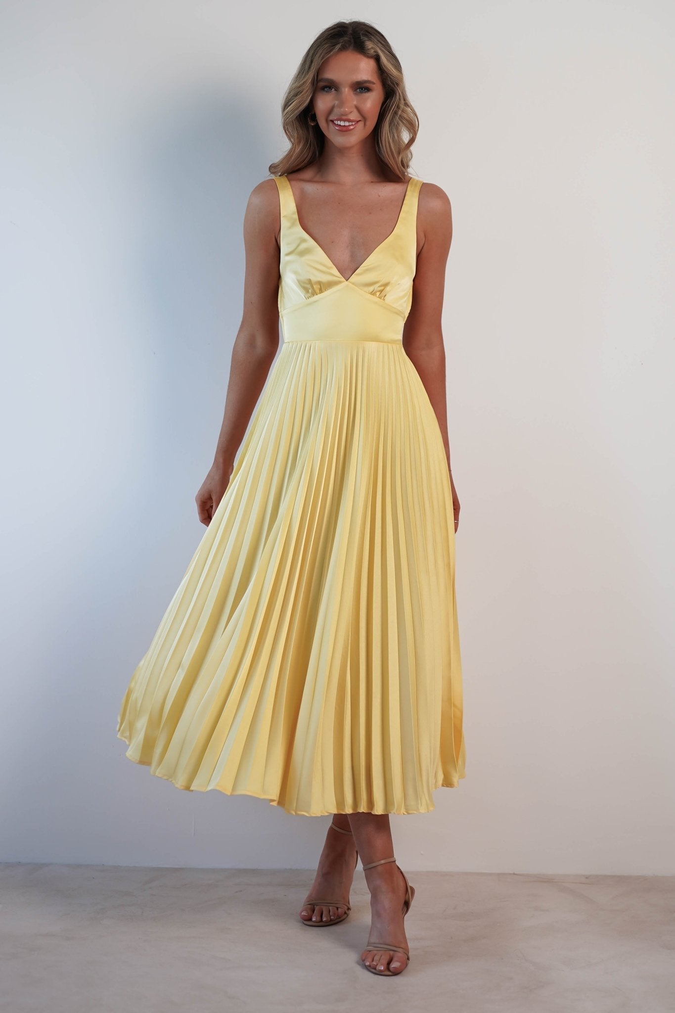 Celia - Vestido Maxi con Estilo y Caída Delicada