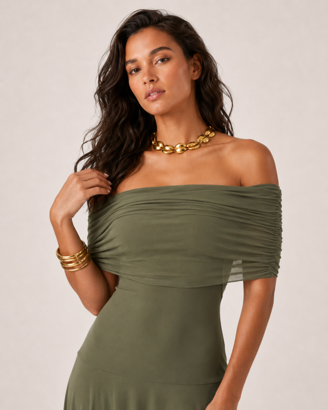 Carla - Simple, elegant maxi dress
