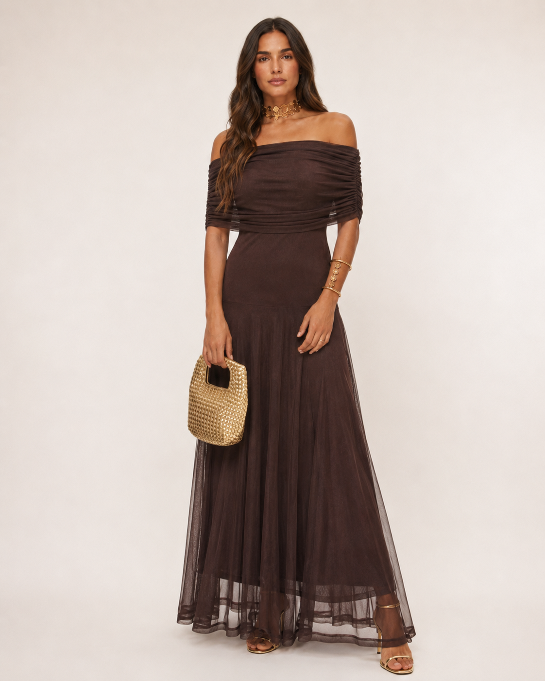 Carla - Simple, elegant maxi dress