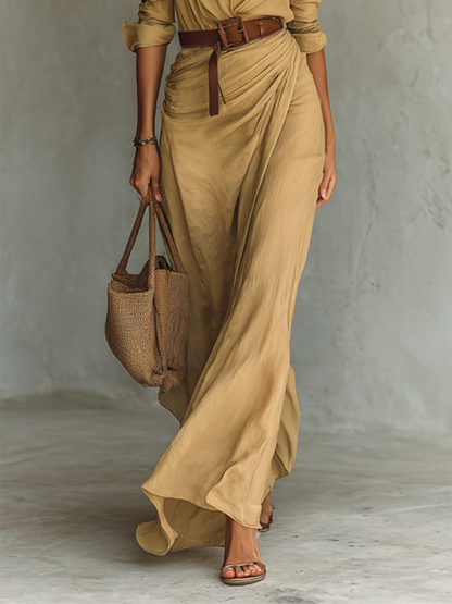 Vicenta - Vestido Maxi Casual